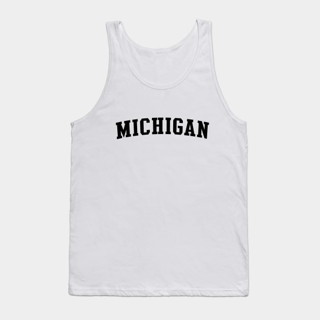 Michigan T-Shirt, Hoodie, Sweatshirt, Sticker, ... - Gift Tank Top by Novel_Designs